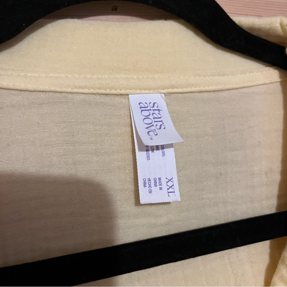 Stars Above 100% Cotton Gauze Sleep Shirt - Picture 3 of 4